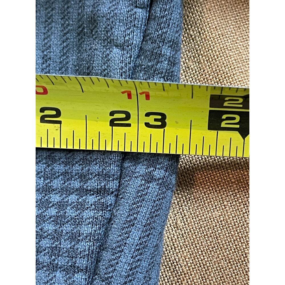 Yago Sweatshirt Jacket Mens X-Large XL Plaid Full Zip Hoodie Blue Black - Picture 8 of 9